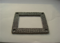 0.08-0.55mm مخمدات وسادة معدنية مربعة الفولاذ المقاوم للصدأ 2x3mm OEM للتصفية
